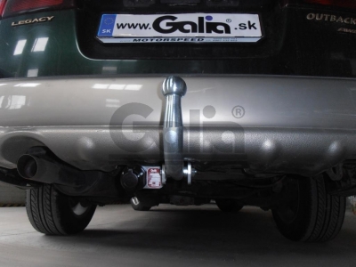 Фаркоп оцинкованный Subaru Legacy Station Wagon (BE/BH) 1999-2003, Subaru Outback 4WD 1999-2003 условно-съемное крепление шара