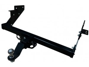 Фаркоп для Nissan NP300 2007-2013 съемное крепление шара под американский квадрат №FA 0466-E